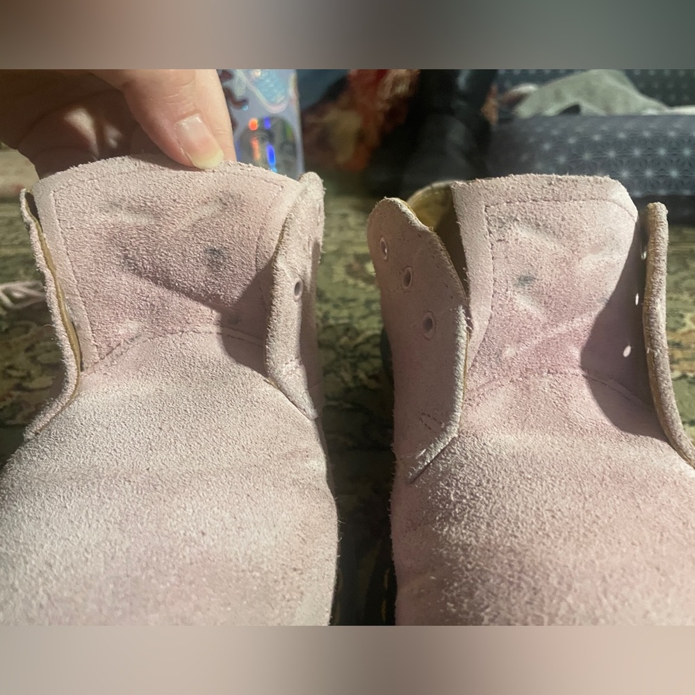 Dr. Martens 1461 Iced Pink Suede Oxford Shoes - Picture 12 of 12